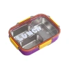 304 acero inoxidable split lunch box para estudiantes de oficina bento box sellada microondas calentado alto nivel de apariencia lunch box Item Picture